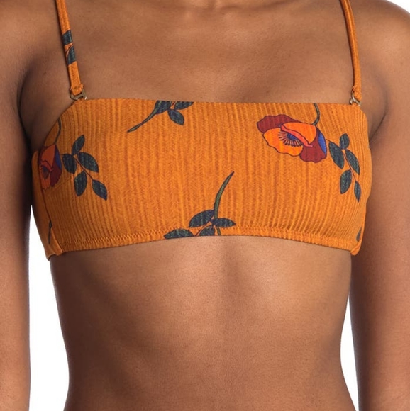 Vitamin A Mila Bandeau Bikini Top California Bottoms Florange - Picture 3 of 11